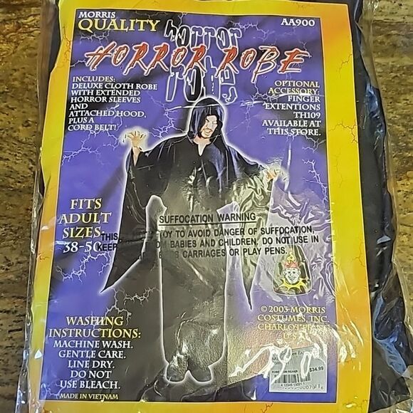 morris costume Other - Halloween horror costume robe fits adult sizes 38-50